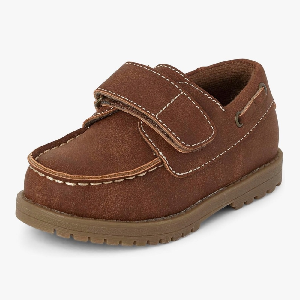 The Children's Place Brown Moccasin Kids Shoes